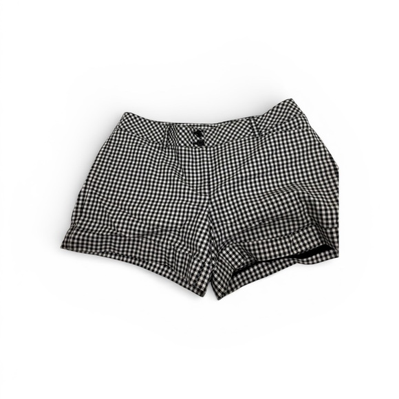 White House Black Market Pants - White House Black Market checkered black and white shorts size 14